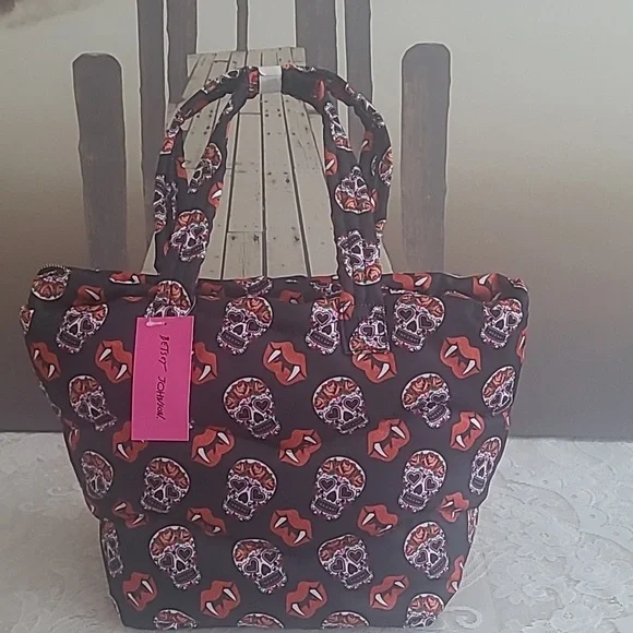 Betsey Johnson Halloween Tote NWT - Picture 2 of 4